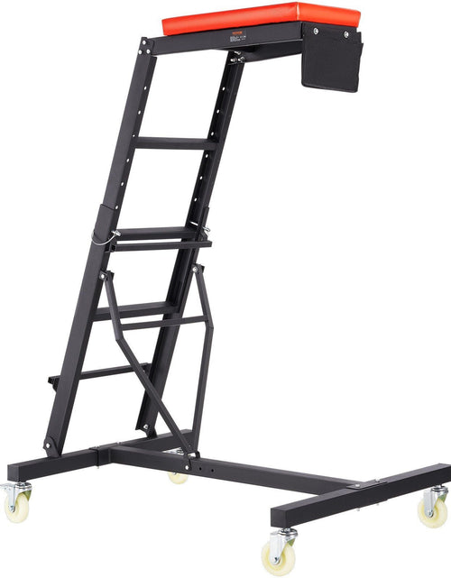 Load image into Gallery viewer, Top Automotive Creeper, Engine Creeper with Adjustable Height 45.7" to 66.3", 400 LBS Capacity High Creeper, 4 Swivel Caster Wheels, Heavy Duty Foldable Creeper for Auto Repair and Maintenance
