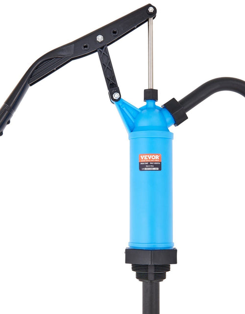 Load image into Gallery viewer, Drum Pump, 9.5 oz. Per Stroke, Lever-Action Barrel Pump, Fits 5-55 Gallon Drums with 3-Section Suction Tube Assembly &amp; Hose, Hand Operated, Designed to Transfer Water, Alcohol, Corrosive Liquids
