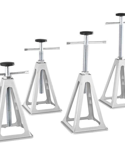 Load image into Gallery viewer, RV Stabilizer Jacks, 4 Pack Aluminum RV Leveling Jacks, RV Stack Jacks for RV Travel Trailer Camper, Single Screw Jack Support up to 6000 Lbs, Adjustable from 11 inch to 17 inch
