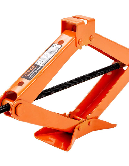 Load image into Gallery viewer, Scissor Jack, 2.5 Ton/5512 lbs Scissor Car Jack, 3.7"-17.1" Lifting Range Scissor Lift Jack with Ratcheting Handle and L-Wrench, Portable Tire Jack for Cars Trucks Sedans MPVs
