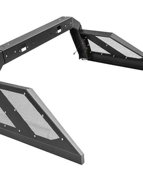 Load image into Gallery viewer, Truck Roll Bar Chase Rack Adjustable with 6 Amber Auxiliary Side Marker Lamps, Universal Fit for Pickup Trucks
