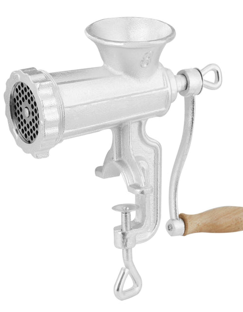 Load image into Gallery viewer, Manual Meat Grinder, Heavy Duty Cast Iron Hand Meat Grinder with Steel Table Clamp, Meat Mincer Sausage Maker with 1 Cutting Blade, 2 Cutting Plates, 3 Sausage Tubes for Beef Pepper Mushroom
