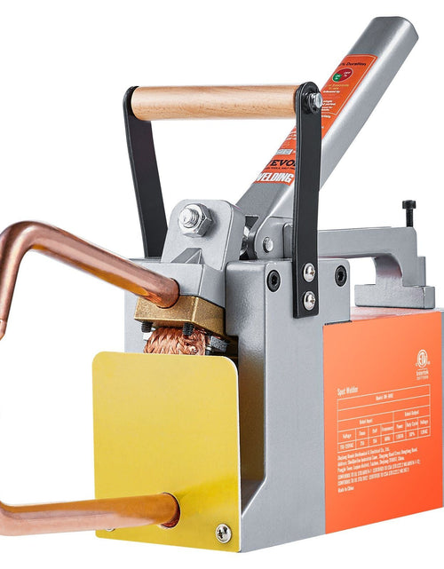 Load image into Gallery viewer, Portable Spot Welder, 1/8-inch Spot Welder Machine with 1.5KVA Input Capacity, Handheld Welding Tip Gun, Metal Sheet Spot Welding Machine for Aluminum Sheet, Carbon Steel
