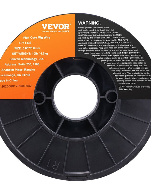 Load image into Gallery viewer, Flux Core MIG Welding Wire E71T-GS 0.03" 10LBS Gasless Mild Steel MIG Wire
