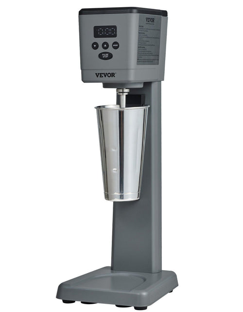 Load image into Gallery viewer, Milkshake Maker, 375W Electric Milkshake Machine, Single Head Drink Mixer Blender Machine, LED Intelligent Microswitch, 3-Speed Milkshake Mixer with 820 ml Stainless Steel Cup
