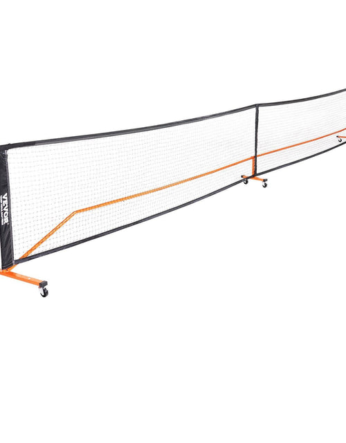 Load image into Gallery viewer, Pickleball Net Set, 22FT Regulation Size Portable Pickleball System with Bags, Balls, Paddles, Wheels, and Court Lines, Weather Resistant Metal Frame &amp; PE Net, for Outdoor Backyard Driveway
