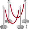 Red Rope Silver Bar