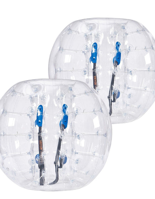 Load image into Gallery viewer, Inflatable Bumper Balls 2-Pack, 4FT/1.2M Body Sumo Zorb Balls for Teen, 0.8mm Thick PVC Human Hamster Bubble Balls for Outdoor Team Gaming Play, Bumper Bopper Toys for Garden, Yard, Park
