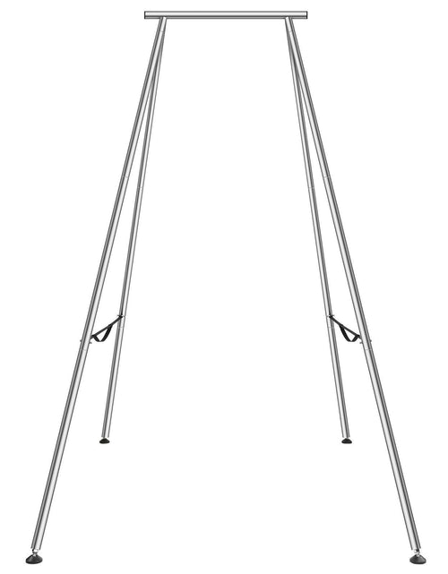Load image into Gallery viewer, Aerial Yoga Frame, 9.67 ft Height Yoga Swing Stand, Max 551.15 lbs Load Chrome-Plated Steel Pipe Inversion Yoga Swing Stand Yoga Rig Yoga Sling Inversion Equipment for Indoor Outdoor Aerial Yoga
