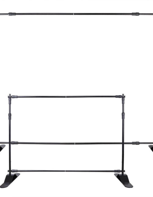Load image into Gallery viewer, 10pcs 8' X 8' - 10' X 8' Backdrop Banner Stand Step and Repeat Adjustable Telescopic Height and Width
