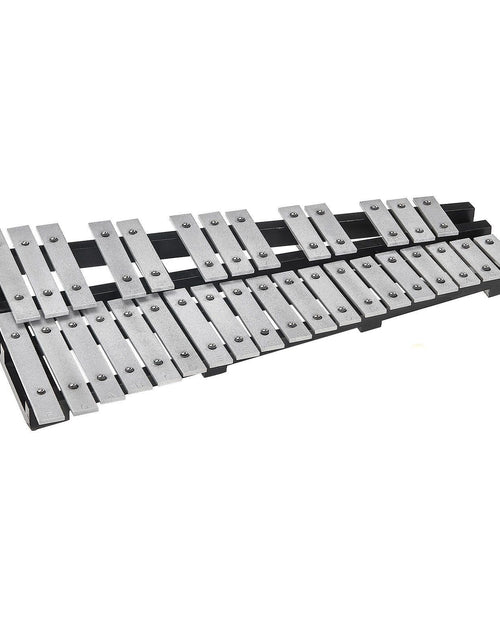 Load image into Gallery viewer, 30 Note Glockenspiel Xylophone Bell Kit, Percussion Instrument with Mallets, Drum Sticks and Carrying Bag, Professional Glockenspiel Xylophone Percussion Instrument Set for Students &amp; Adults
