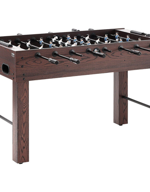 Load image into Gallery viewer, Foosball Table, 55 inch Standard Size Foosball Table, Indoor Full Size Foosball Table for Home, Family, and Game Room, Soccer with Foosball Table Set, Includes 4 Balls and 2 Cup Holders
