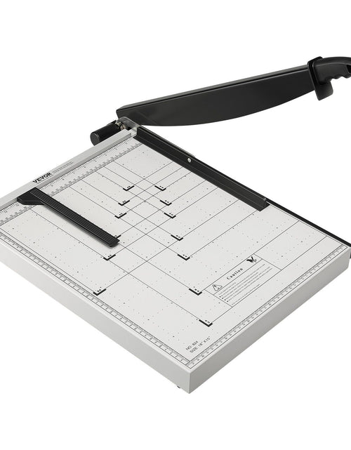 Load image into Gallery viewer, Paper Cutter, Guillotine Trimmer, 18" Cut Length, 20 Sheets Capacity, Heavy Duty Guillotine Paper Cutter with Guard Rail/Blade Lock for Cardstock/Cardboard, Paper Trimmer for Home Office School
