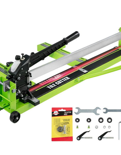 Load image into Gallery viewer, Tile Cutter 39 Inch, Manual Tile Cutter All-Steel Frame,Tile Cutting Machine w/Laser Guide and Bonus Spare Cutter,Tile Cutter Hand Tool for Precision Cutting Porcelain Ceramic Floor Tiles

