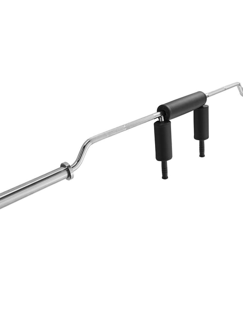 Load image into Gallery viewer, Safety Squat Bar, 700 LBS Fitness Squat Bar, Safety Squat Bar Attachment with Shoulder and Arm Pads, 28mm Diameter Weight Bar, Ideal for Front Squats, Lunges, Rehab, Physical Therapy
