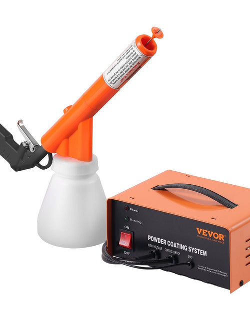 Load image into Gallery viewer, Powder Coating System, 50KV Electrostatic Output Powder Coating Kit with Foot Switch, Spray Gun, Nozzles and Powder Cups, Powder Coating Equipment for Home DIY and Commercial Production

