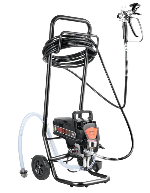Load image into Gallery viewer, Stand Airless Paint Sprayer, 950W 3000PSI High Efficiency Electric Airless Sprayer With Cart, Paint Sprayers for Home Interior and Exterior Furniture and Fences, Fine And Even Painting Effect

