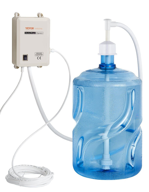 Load image into Gallery viewer, Bottled Water Dispensing Pump System,110V 20ft US Plug High Flow Bottled Water Pump with Single Inlet , Bottled Water System for Home Kitchen Office Bar Coffee Brewer Ice-Maker Refrigerator
