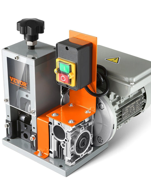 Load image into Gallery viewer, Automatic Wire Stripping Machine, 0.06''-0.98'' Electric Motorized Cable Stripper, 180 W, 60 ft/min Wire Peeler with Visible Stripping Depth Reference, for Scrap Copper Recycling
