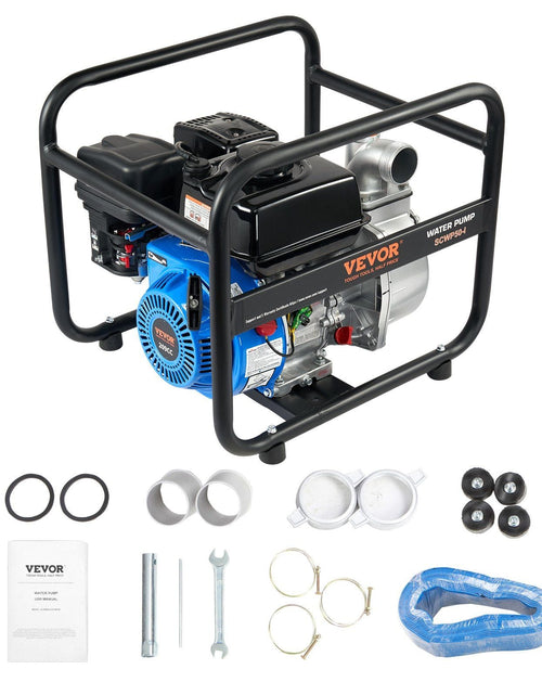 Load image into Gallery viewer, Gasoline Engine Water Pump Gas Powered Transfer Pump 2 in 6.5HP 4-Stroke
