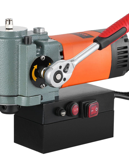 Load image into Gallery viewer, Magnetic Drill Press 1300W Low Profile Mag Drill Light Weight Portable
