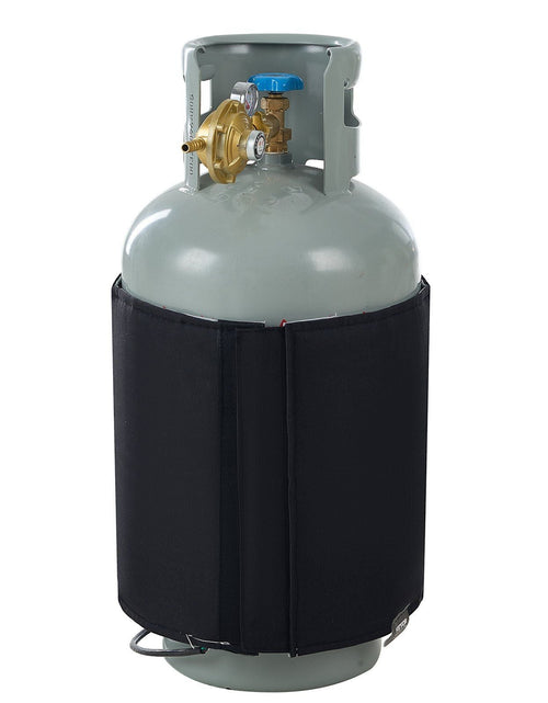 Load image into Gallery viewer, Insulated Band Style Gas Cylinder Warmer for40 lbs Gas Tanks 120W 90 °F
