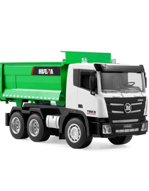 Load image into Gallery viewer, Christmas Gift! RC Remote Control Dump Truck Toy Construction Vehicle Toy 9CH 1:18 Scale
