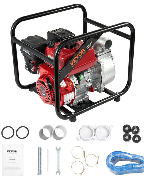 Load image into Gallery viewer, Gasoline Engine Water Pump Gas Powered Water Transfer Pump 2" 7HP 4-Stroke
