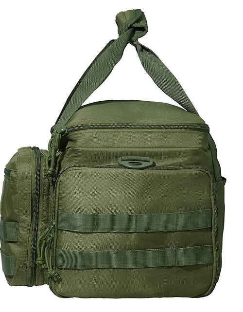 Load image into Gallery viewer, Range Bag for 4 Pistols Tactical Gun Range Bag Single Shoulder Strip Green

