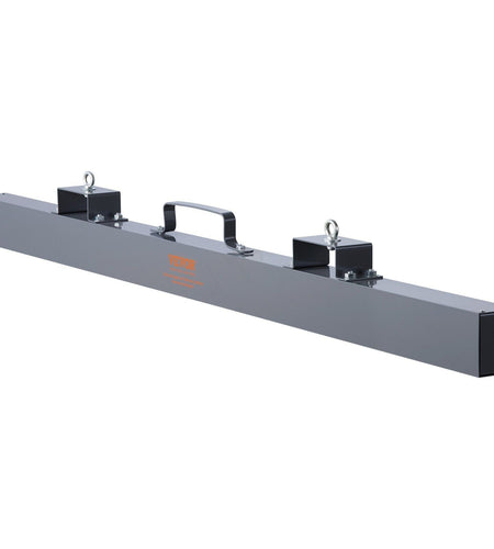 105lbs Hanging Magnetic Sweeper Pickup Tool, Nail Hang-Type Magnetic Forklift Sweeper, Industrial Grade Magnets Steel Material Hunting Accessories for Picking Up Bolts Nails Iron Chips Metals