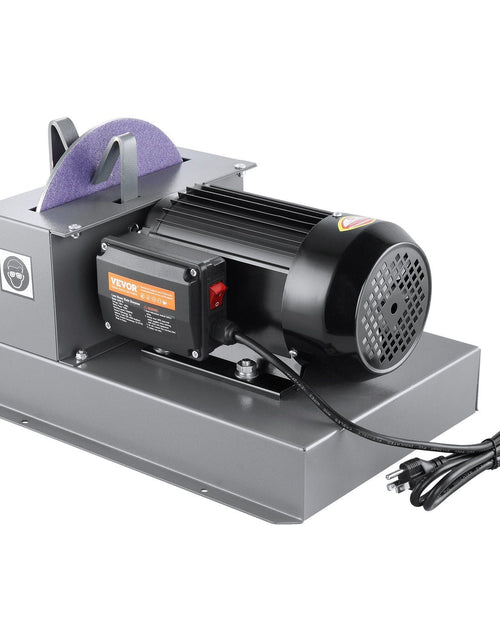 Load image into Gallery viewer, Lawn Mower Blade Sharpener, 1HP 750W Lawnmower Blade Grinder with 9-inch Ceramic Grinding Wheel, Powerful Bench Mower Sharpening Machine for High/Low Lift Blades, Gator Blades, Flat Blades
