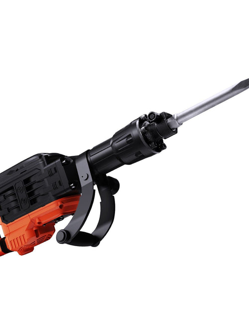 Load image into Gallery viewer, Demolition Jack Hammer, 3500W Jack Hammer Concrete Breaker, 2pcs Chisel with Gloves &amp; 360°C Swiveling Front Handle for Trenching, 1900 BPM Heavy Duty Electric Jack Hammer, Black

