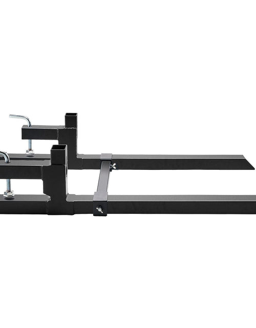 Load image into Gallery viewer, Pallet Forks, 2000 lbs Clamp on Pallet Forks, 43" Total Length Tractor Bucket Forks with Adjustable Stabilizer bar, Heavy Duty Pallet Forks for Tractor Attachments, Skid Steer, Loader Bucket
