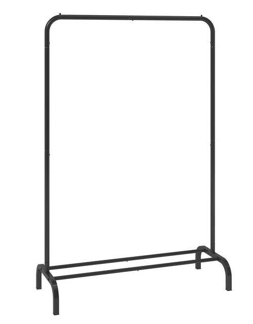 Load image into Gallery viewer, Clothes Rack, Heavy Duty Clothing Garment Rack with Hanging Rod and Bottom Storage Area, Clothing Rack for Bedroom Guest Room

