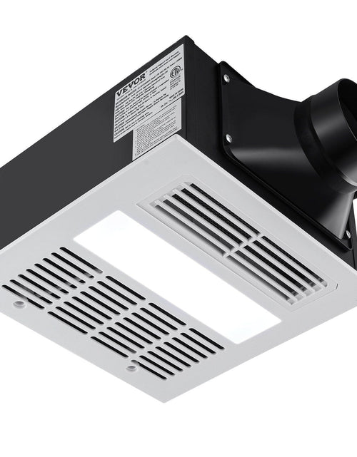 Load image into Gallery viewer, Bathroom Exhaust Fan, 1500W Heating, 110 CFM High-Efficiency Ventilation, 1.5sones Low Noise Operation, Energy-Saving Bathroom Ceiling Fan, Need For Attic Access, For Various Ceilings
