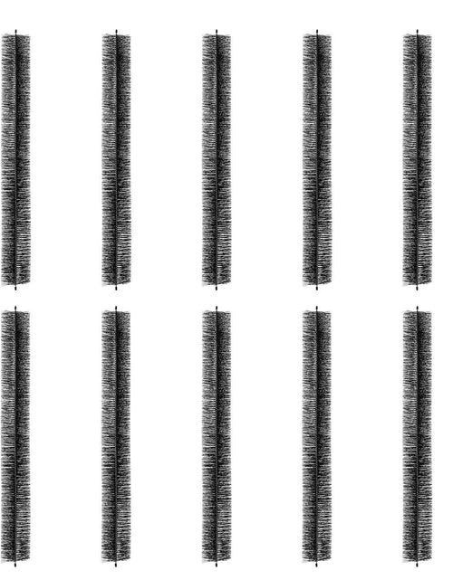 Load image into Gallery viewer, Gutter Brush, 30 Feet Total Length 4.33 inch Diameter Gutter Cleaning Tools, Ground-Level Gutter Brush Leaf Guard for 5 Inch Gutters, Easily Clear roof Leaves and Debris, 10 Pack
