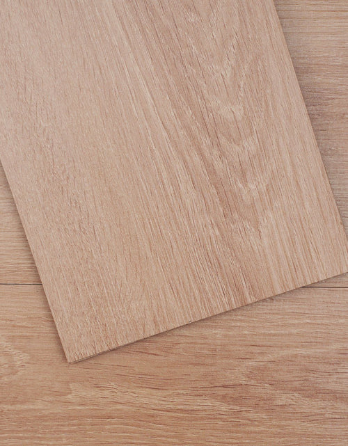 Load image into Gallery viewer, Self Adhesive Vinyl Floor Tiles 36 x 6 inch, 36 Tiles 2.5mm Thick Peel &amp; Stick, Natural Wood Grain DIY Flooring for Kitchen, Dining Room, Bedrooms &amp; Bathrooms, Easy for Home Decor
