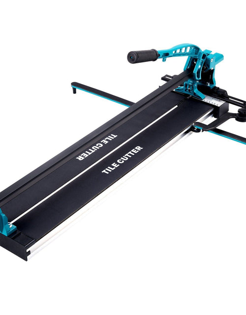Load image into Gallery viewer, Manual Tile Cutter, 32 inch, Porcelain Ceramic Tile Cutter with Tungsten Carbide Cutting Wheel, Infrared Positioning, Anti-Skid Feet, Durable Rails for professional installers or beginners
