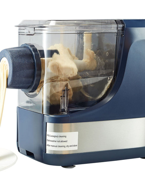 Load image into Gallery viewer, Electric Pasta Maker, 150W Automatic Noodle Maker Machine with 8 Pasta Shapes, 4 Intelligent Modes, 500g Flour Capacity Pasta Maker Machine with Measuring Cups, Cleaning Brush for Home Kitchen
