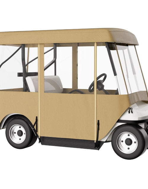 Load image into Gallery viewer, Golf Cart Enclosure, 4-Person Golf Cart Cover, 4-Sided Fairway Deluxe, 300D Waterproof Driving Enclosure with Transparent Windows, Fit for EZGO, Club Car, Yamaha Cart (Roof Up to 78.7''L)
