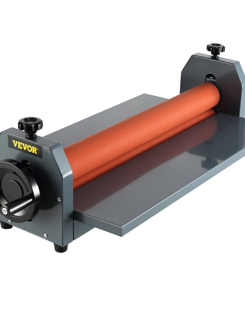 Load image into Gallery viewer, 51 Inch Cold Laminator Machine 10mm Manual Vinyl Photo Film Cold laminator Hand Crank Pressure Cold Roll laminator(51Inch)
