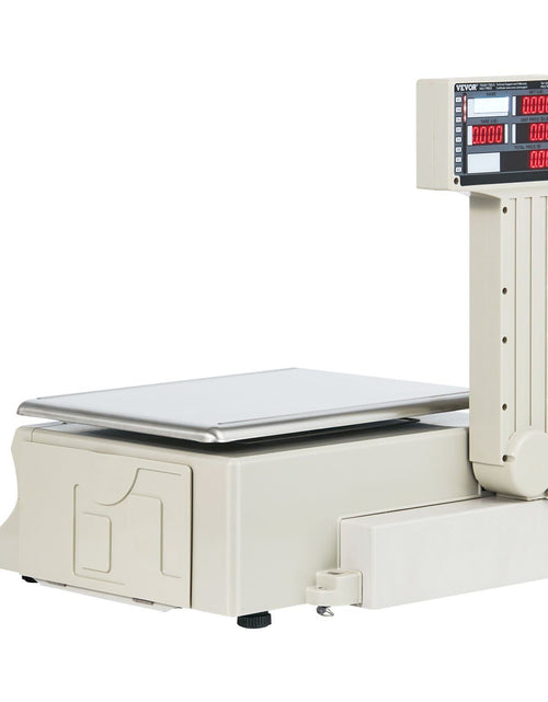 Load image into Gallery viewer, Electronic Price Computing Scale, 66 LB Digital Deli Weight Scales, LCD &amp; LED Digital Commercial Food Fruit Meat Produce Counting Weight, for Retail Store, Kitchen, Restaurant Market, and Farmer
