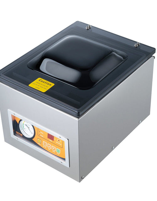 Load image into Gallery viewer, Chamber Vacuum Sealer, 260W Sealing Power, Vacuum Packing Machine for Wet Foods, Meats, Marinades and More, Compact Size with 10.2" Sealing Length, Applied in Home Kitchen and Commercial Use
