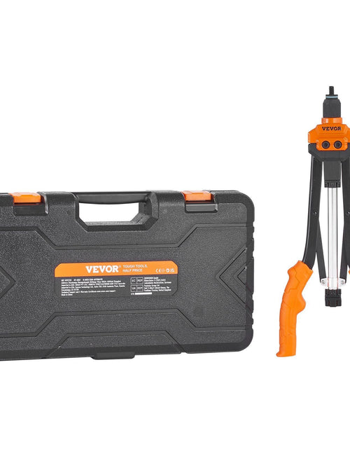 Load image into Gallery viewer, Rivet Nut Tool, 16 inch Rivnut Tool Kit with 13PCS Metric and SAE Mandrels, 186PCS Rivet Nuts, Semi-auto Retraction, M3, M4, M5, M6, M8, M10, M12, 1/4-20, 5/16-18, 3/8-16, 1/2-13, 8-32, 10-24
