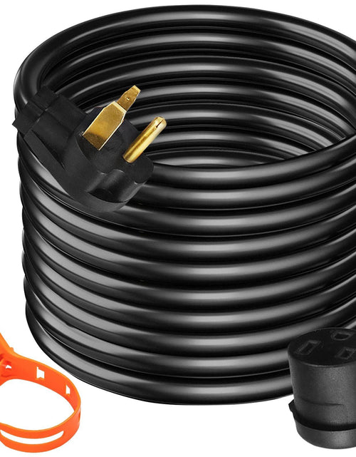 Load image into Gallery viewer, Welder Extension Cord 40Amp 25ft 250V, Welding Power Cord with NEMA 6-50 Plug 8 Gauge 3 Prong for MIG,Lincoln,Plasma,Miller,TIG
