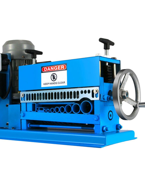 Load image into Gallery viewer, Wire Stripping Machine DA 0.06 inch -1.5 inch,Wire Stripper Machine 11 Channels 10 Blades, Automatic Wire Stripping Tool with Manual Hand Cranked Industrial for Recycling Copper Wire
