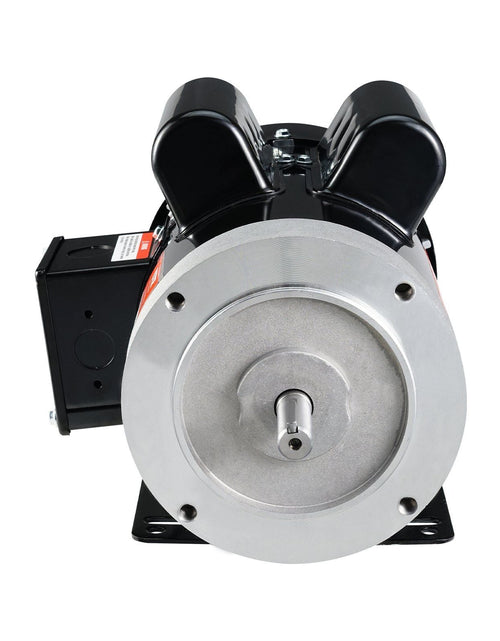 Load image into Gallery viewer, 1.5HP Electric Motor 3450 rpm, AC 115V/230V, 56C Frame, Air Compressor Motor Single Phase, 5/8" Keyed Shaft, CW/CCW Rotation for Agricultural Machinery and General Equipment
