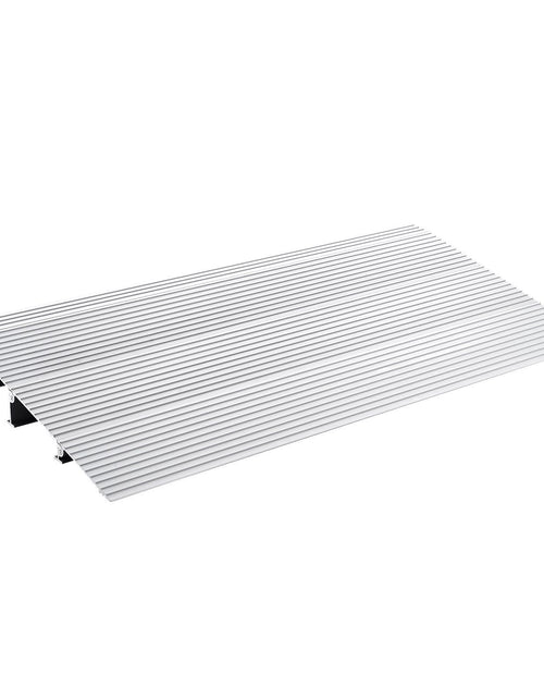 Load image into Gallery viewer, Door Threshold Ramp, 3" Rise, 800 lbs Load Capacity, Door Ramp for Wheelchairs, Aluminum Threshold Ramp for Doorways, Adjustable Modular Threshold Ramp for Wheelchairs, Scooters, Power Chairs
