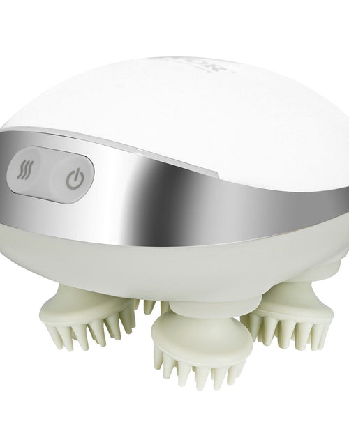Load image into Gallery viewer, Electric Scalp Massager with Heat Rechargeable Head Massager Waterproof
