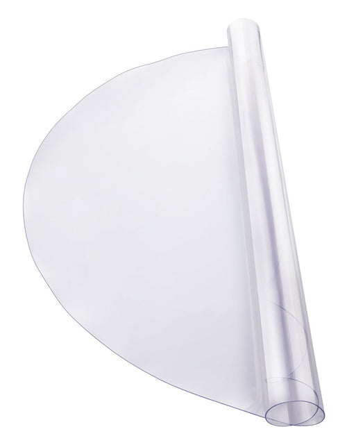 Load image into Gallery viewer, PVC Table Protector 48 Inch Round Clear Plastic Desk Protector 2.0mm Thick
